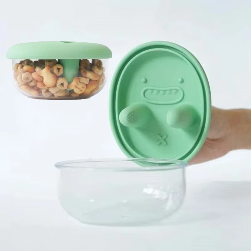 Food Snacks For Picnic - 손을 깨끗이 유지하세요 실리콘 뚜껑이 있는