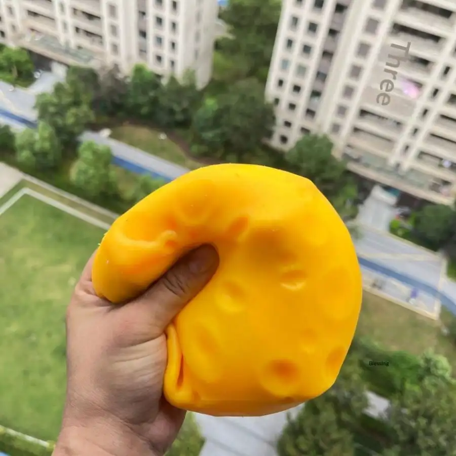 새로운 10cm 초대형 치즈 스퀴징 장난감, 스트레스  - Food Xxl 리뷰 및 가격