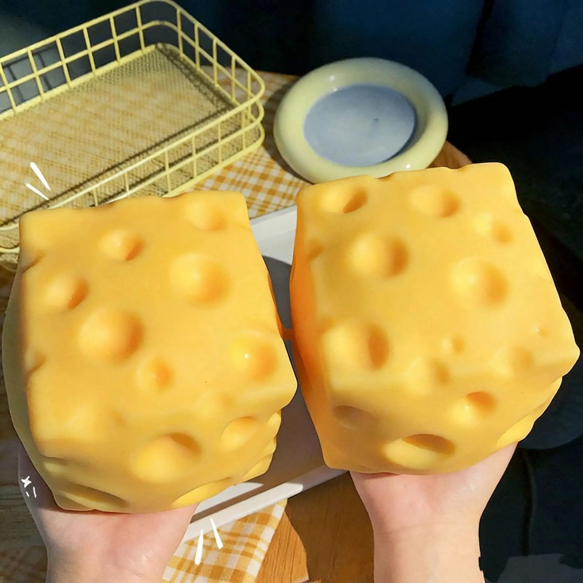 새로운 10cm 초대형 치즈 스퀴징 장난감, 스트레스  - Food Xxl 리뷰 및 가격
