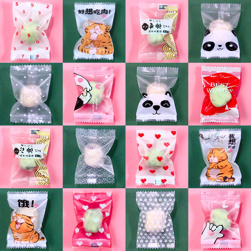 AQ 만화 귀여운 고양이 사탕 포장 가방, 베이비 샤워 - Food Snacks For Baby Shower 리뷰 및 가격