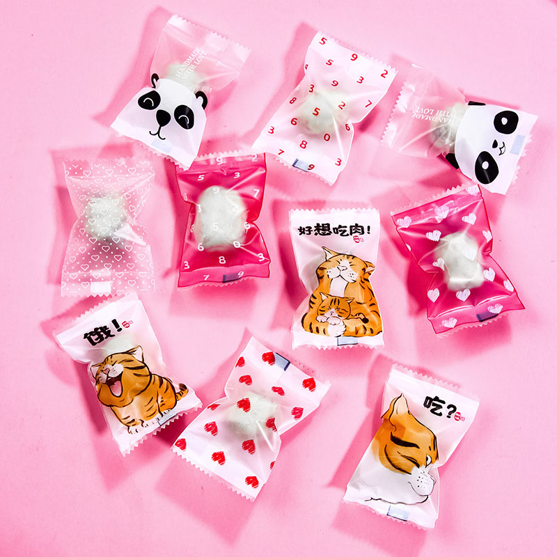 AQ 만화 귀여운 고양이 사탕 포장 가방, 베이비 샤워 - Food Snacks For Baby Shower 리뷰 및 가격