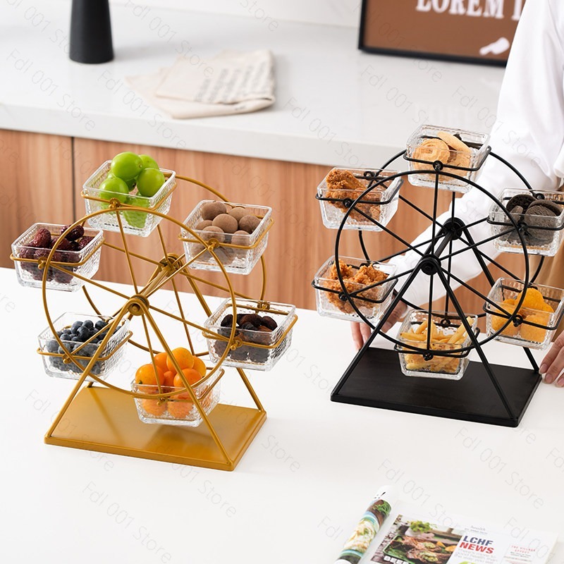 회전식 과일 스낵 진열대, 푸드 디스플레이 랙, 애프터 - Food Snacks With Iron 리뷰 및 가격