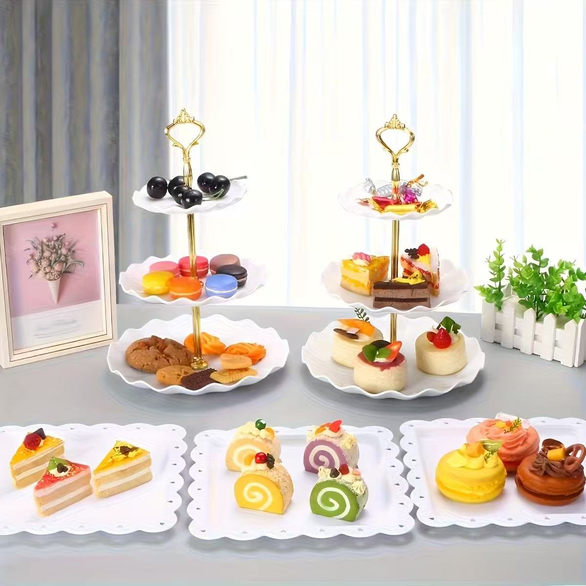 1/3/4/5개 세트 장식용 음식 트레이 - 결혼식,  - Food Snacks For Baby Shower 리뷰 및 가격