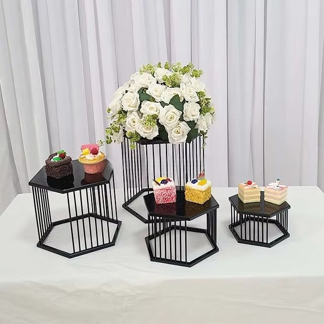 메탈 다이닝 랙 티 브레이크 케이크 스낵 랙 철제 큐브 - Food Snacks With Iron 리뷰 및 가격