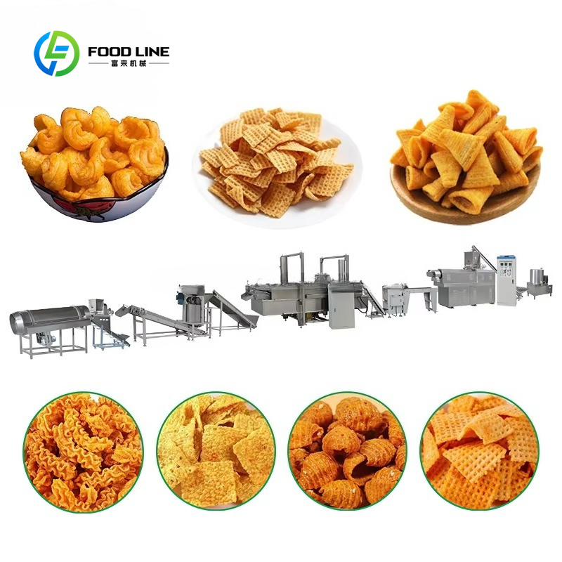 맞춤형 맛있는 밀가루 튀김 스낵 생산 라인, 인도 스낵 - Food Snacks Indian 리뷰 및 가격