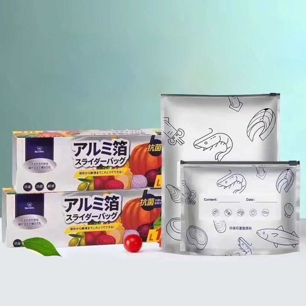 10개/봉투 대용량 알루미늄 호일 식품 보관 백 누수  - Food Xxl 리뷰 및 가격