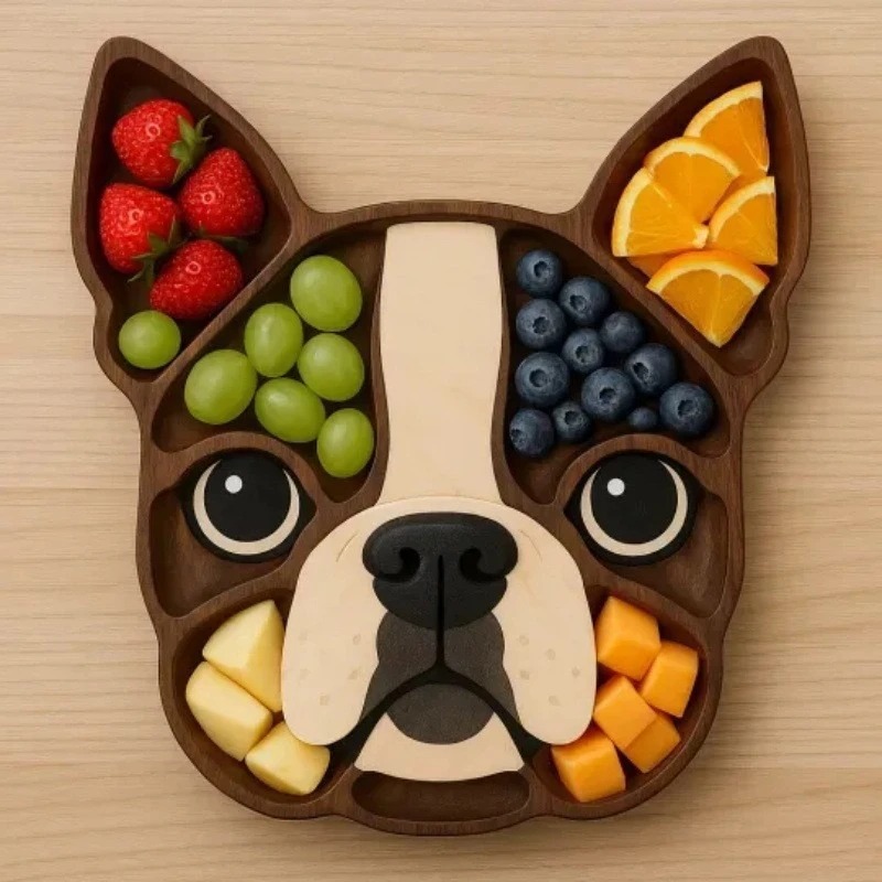 나무 문어 모양 서빙 트레이, 다용도 조리된 음식 플래 - Food Platter Snacks 리뷰 및 가격