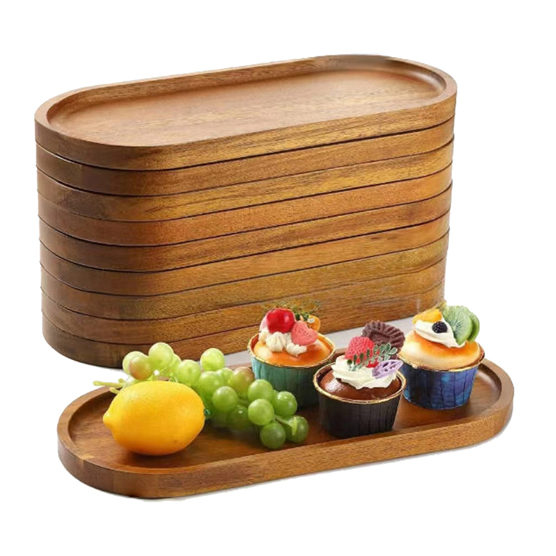 식기류 원목 음식 트레이 원형 직사각형 디저트 접시 일 - Food Snacks In Japan 리뷰 및 가격