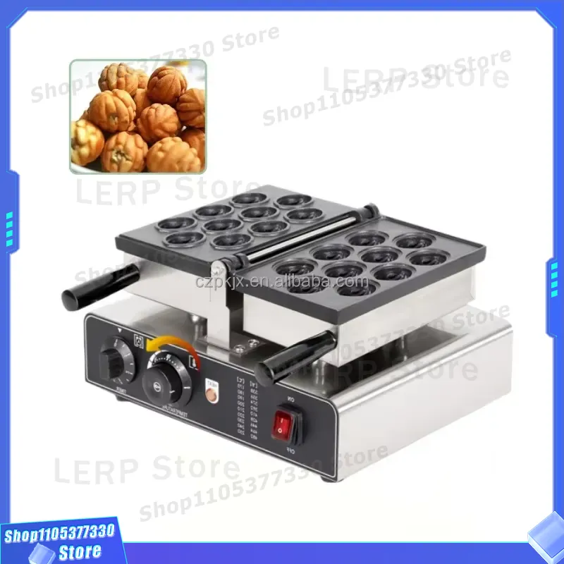 상업용 호두 모양 빵 제조기 110V 220V 한국식  - Food Snacks Restaurant 리뷰 및 가격