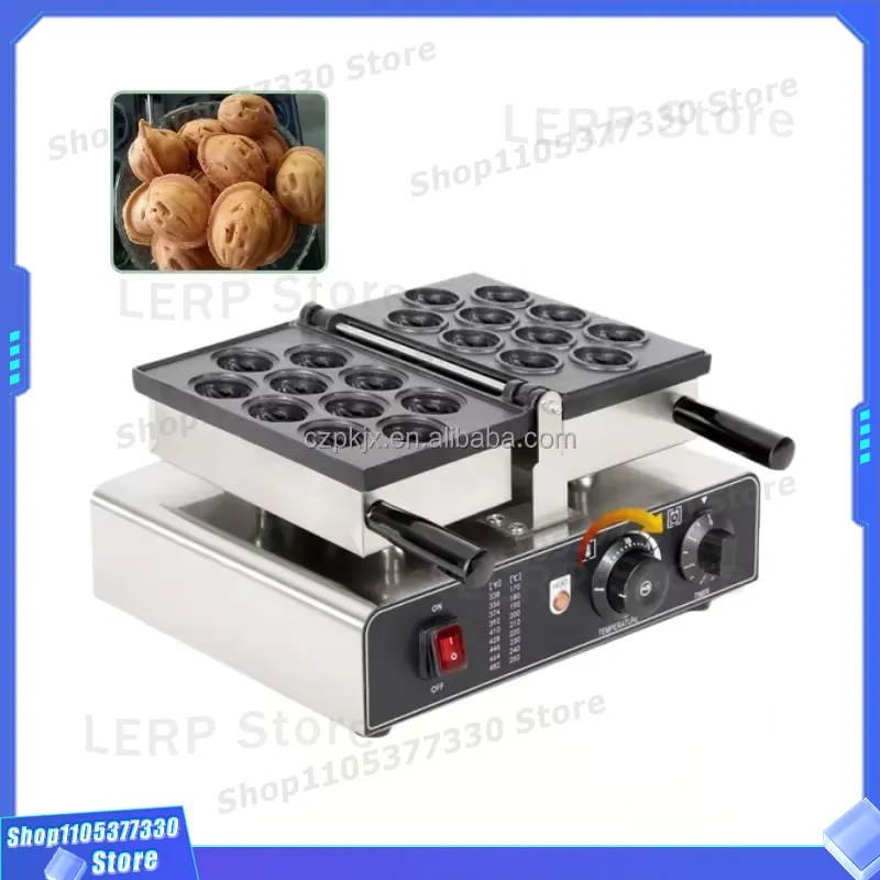 상업용 호두 모양 빵 제조기 110V 220V 한국식  - Food Snacks Restaurant 리뷰 및 가격
