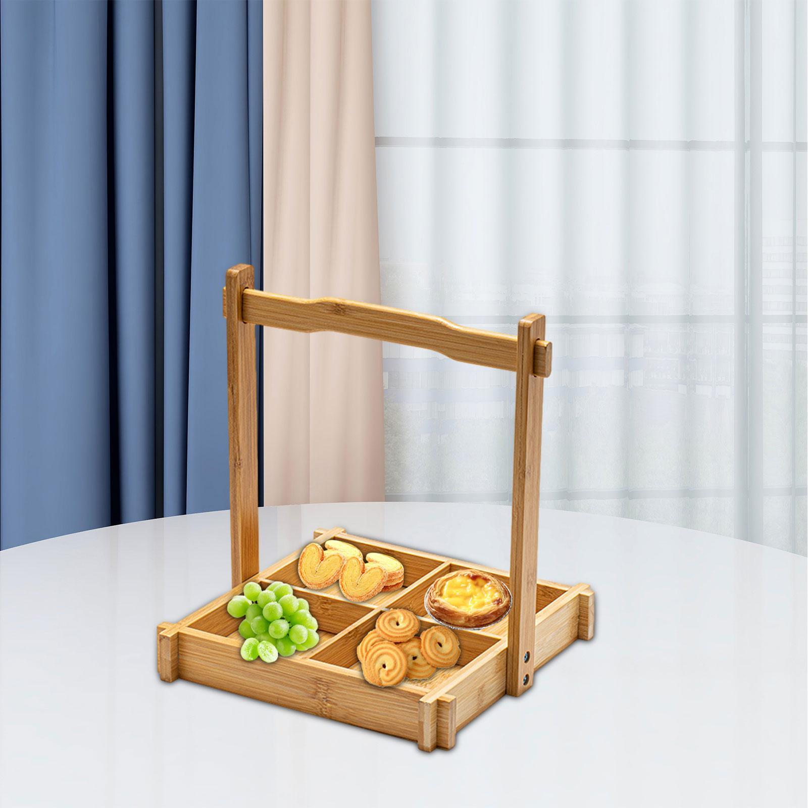 대나무 견과류 플래터 트레이 단면 서빙 트레이 말린 과 - Food Platter Snacks 리뷰 및 가격