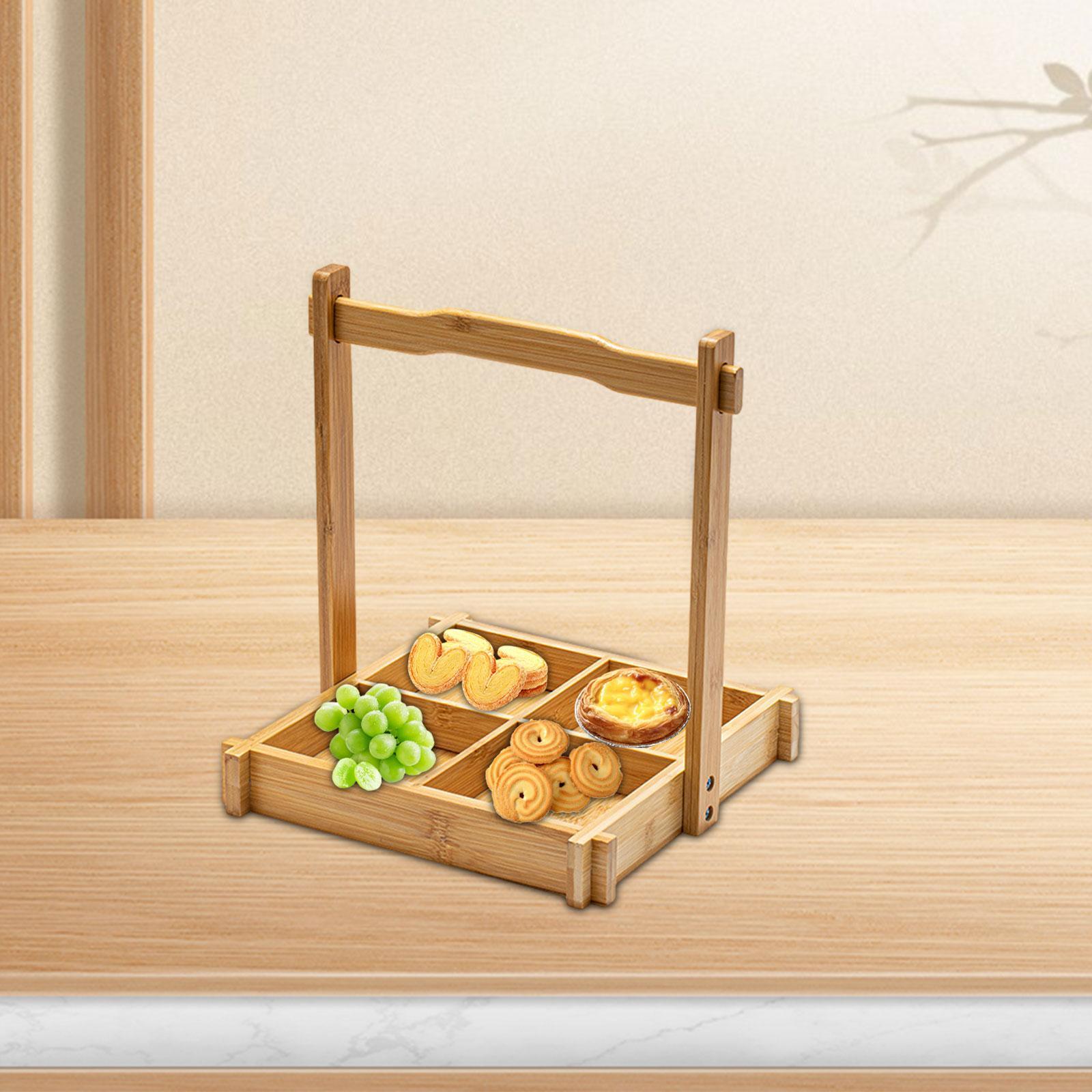 대나무 견과류 플래터 트레이 단면 서빙 트레이 말린 과 - Food Platter Snacks 리뷰 및 가격