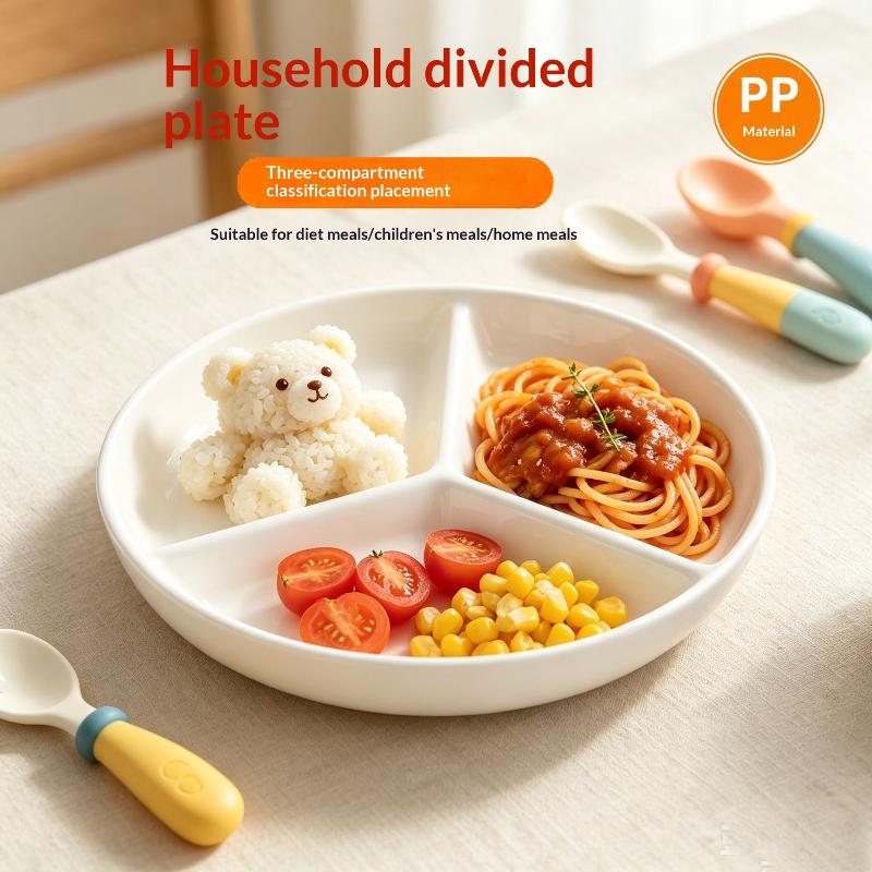 3칸 격자형 디너 플레이트 원형 플라스틱 스낵 서빙 플 - Food Platter Snacks 리뷰 및 가격