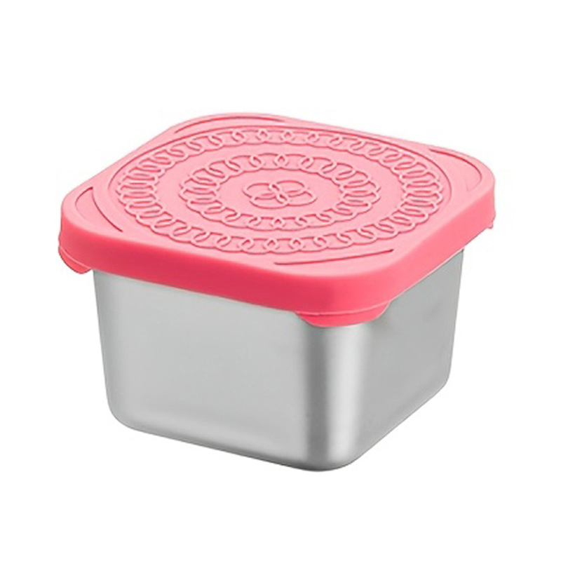 실리콘 뚜껑이 있는 1PC 스테인레스 스틸 스낵 용기  - Food Snacks In Japan 리뷰 및 가격