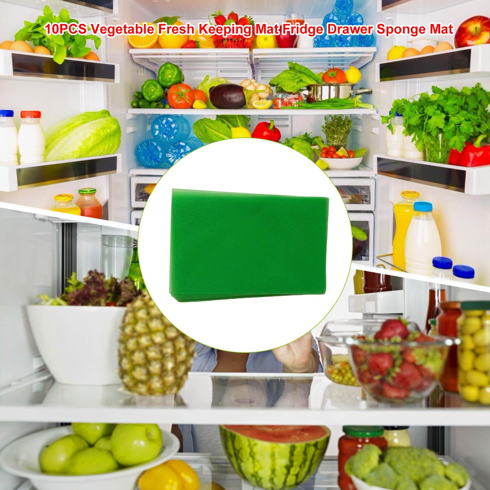 냉장고 서랍 라이너 세척 가능 10개 세트 세척 및 재 - Foods X 리뷰 및 가격